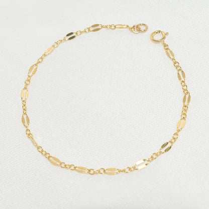 Pulseira Aura Luxe™ - Artesanal em Ouro 14K