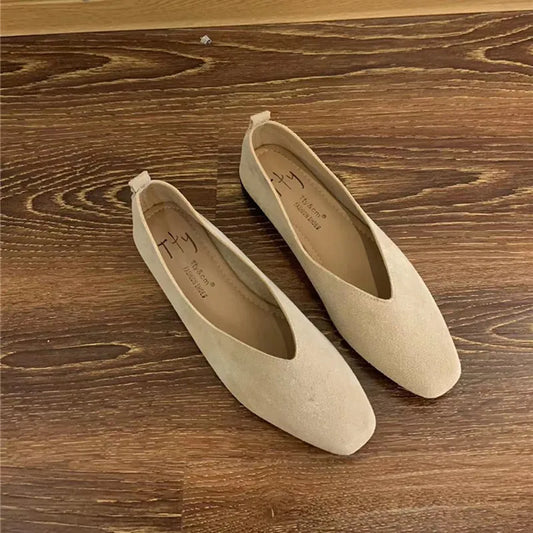 Bailarina Urbana™ - Loafer Feminino de Microfibra Premium com Design Vintage e Conforto Extremo