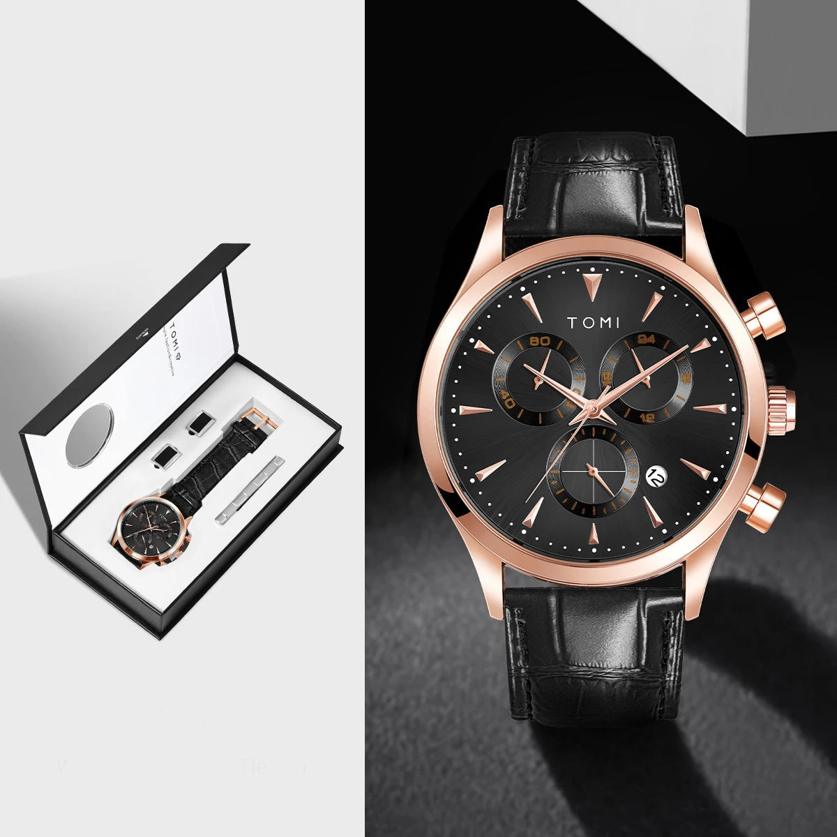Relógio Masculino Imperium Quartz Set Luxe