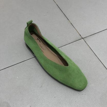 Bailarina Urbana™ - Loafer Feminino de Microfibra Premium com Design Vintage e Conforto Extremo