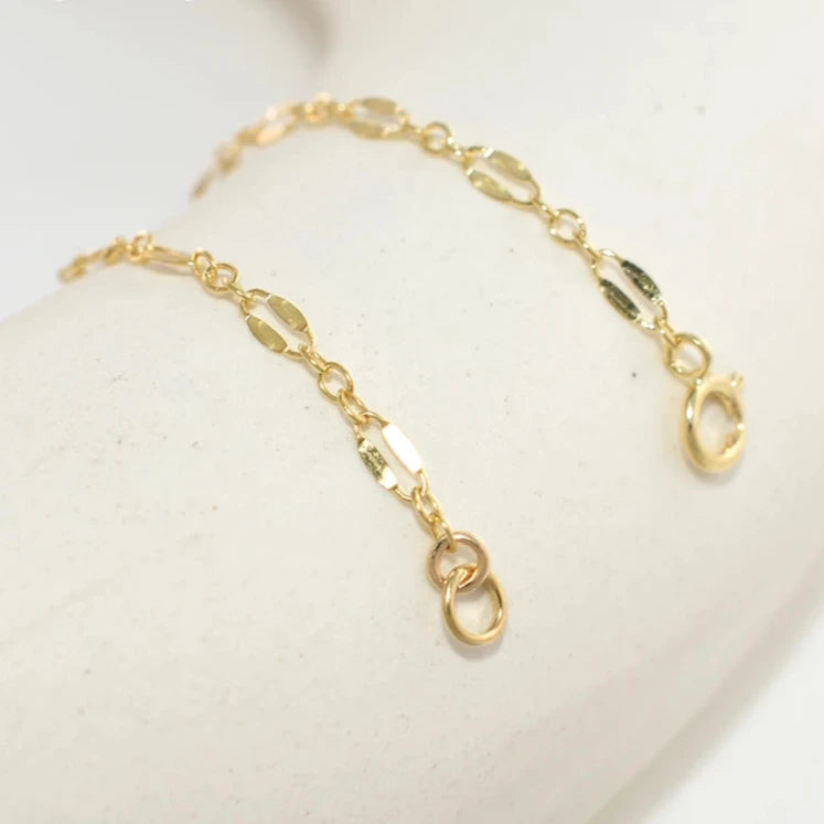 Pulseira Aura Luxe™ - Artesanal em Ouro 14K