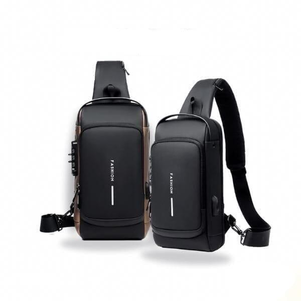 Mochila Anti-Furto com Senha USB Slim Bag - Ofertaplus Store