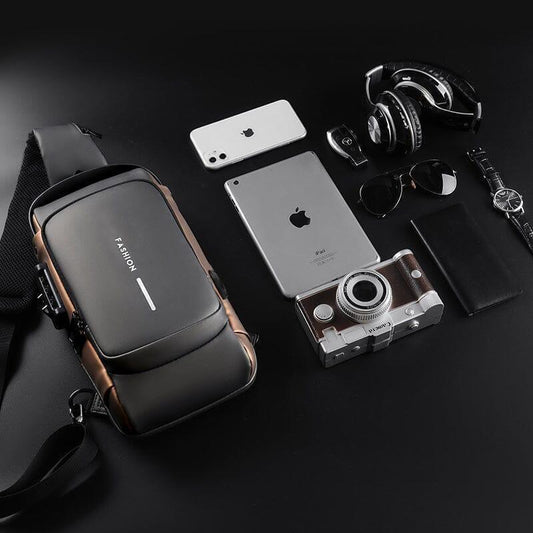 Mochila Anti-Furto com Senha USB Slim Bag - Ofertaplus Store
